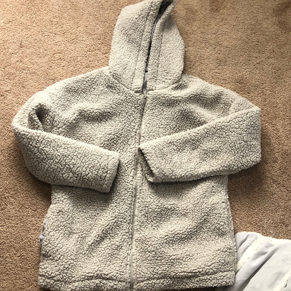 Fuzzy grey Jacket